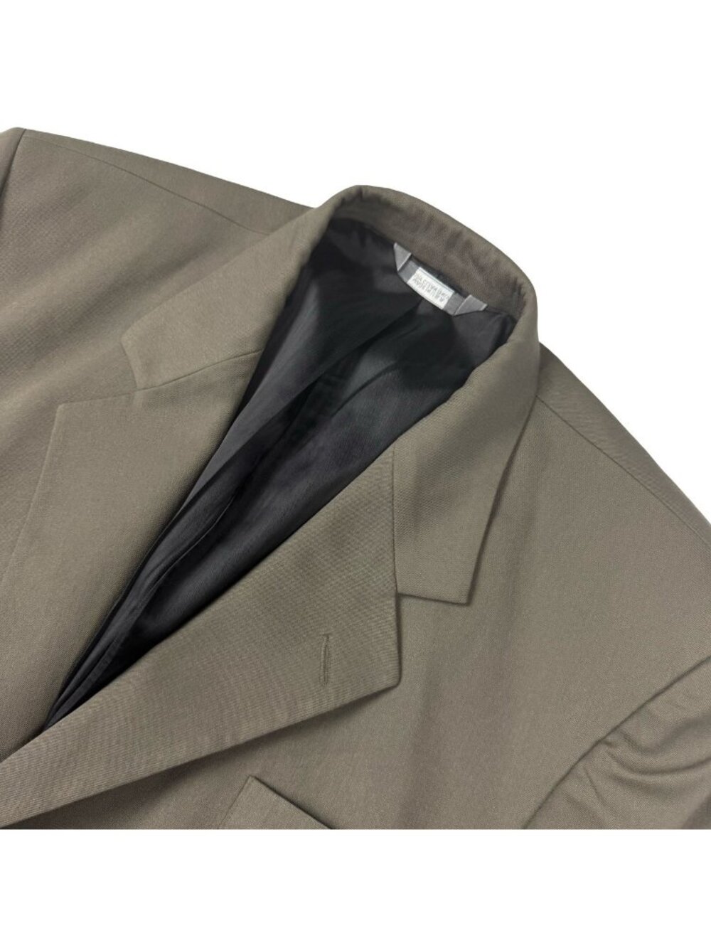 Haggar Black Label Men's 3-Button Blazer Brown • USA •  46L